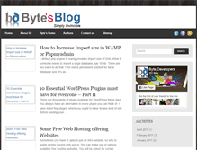 Tablet Screenshot of blog.bytedevelopers.com